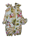 Infant Baby Clothes Set Hookipa Hibiscus Maize