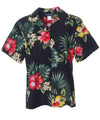 Women's Camp Hawaiian Shirt Lihue Hibiscus