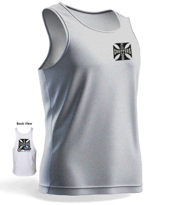 Hawaiian Island Chopper Tank Top Ash Shaka Time Hawaii