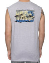 Hawaiian Islands Map Muscle Tee Ash