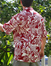 Wild Pineapples Hawaiian Shirt Red