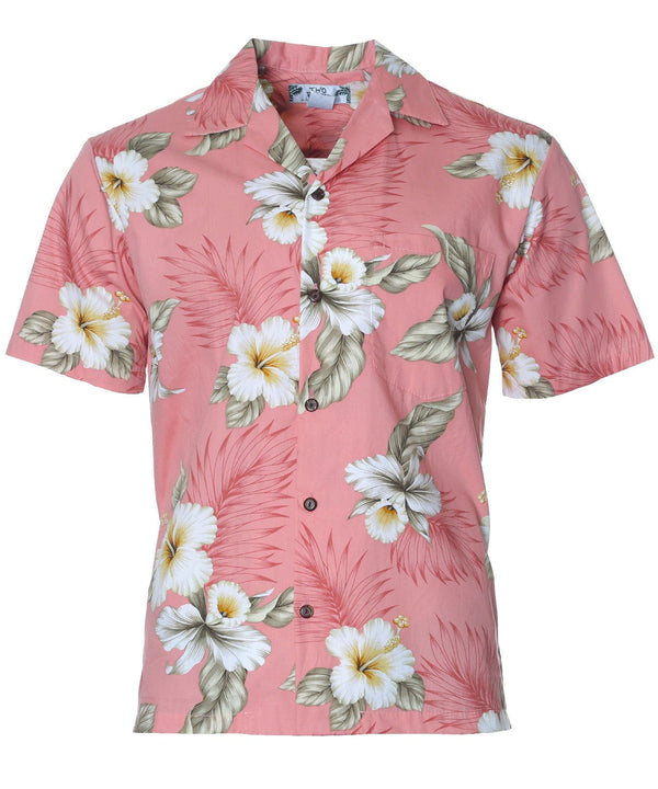 Hawaii Shirt Hibiscus Trend Design Coral