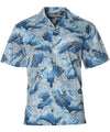 Surfer Aloha Shirt Blue