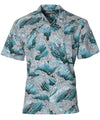 Surfer Aloha Shirt Turquoise