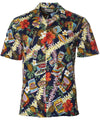 Hawaiian Shirt ABC Navy