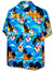 Sunset Hawaiian Shirt for Men Blue Pacific Legends