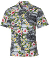 The Aloha Shirt Inspired Island Charcoal