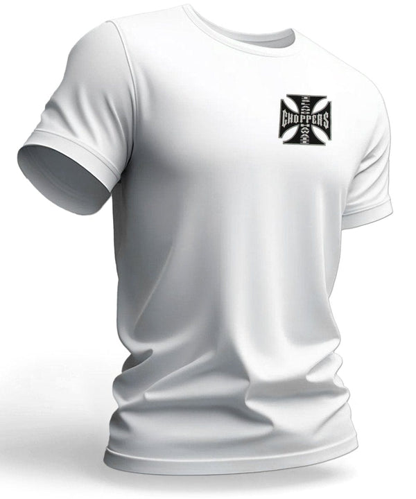 Hawaiian T-Shirt Island Choppers White Shaka Time Hawaii