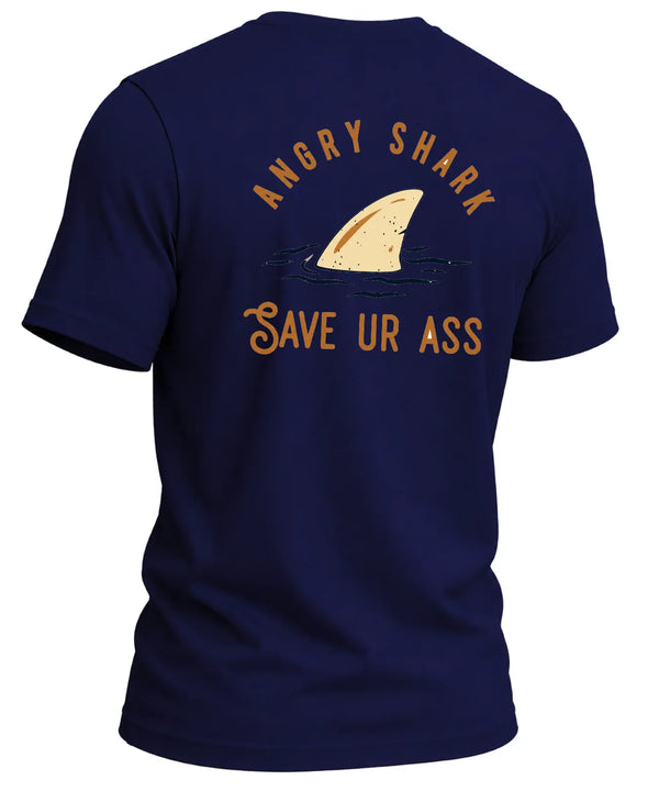 Hawaiian Tee Angry Shark T-Shirt