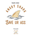 Hawaiian Tee Angry Shark T-Shirt