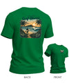T-Shirt Live Free Hawaiian Tee Green