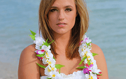 Flower Hawaiian leis and kukui nuts