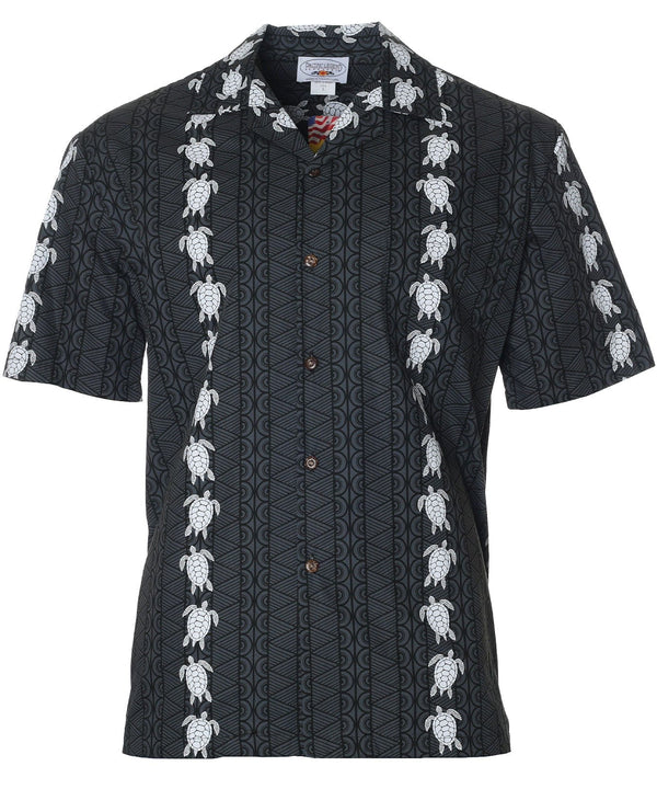 Honu Vintage Shirt Black Pacific Legend
