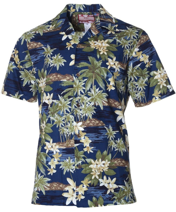Heyday Aloha Shirt Navy