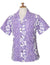 Hibiscus Leis Camp Hawaiian Shirt for Women Purple KY