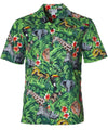 Honolulu Zoo Hawaiian Shirt Green