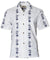 Honu and Palms Aloha Shirt White
