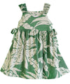 Infant Girl Baby Dress Viva Pineapples Sage