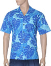 Island Botanic Aloha Shirt Resort Sky Blue