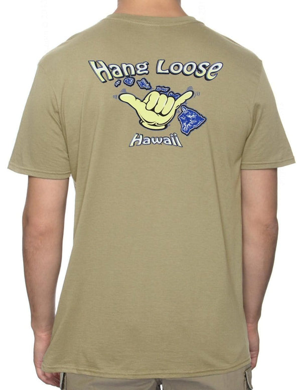 Island Hang Loose T-Shirt Sand Shaka Time Hawaii