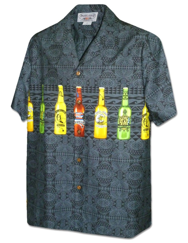 Island Lager Border Shirt Black