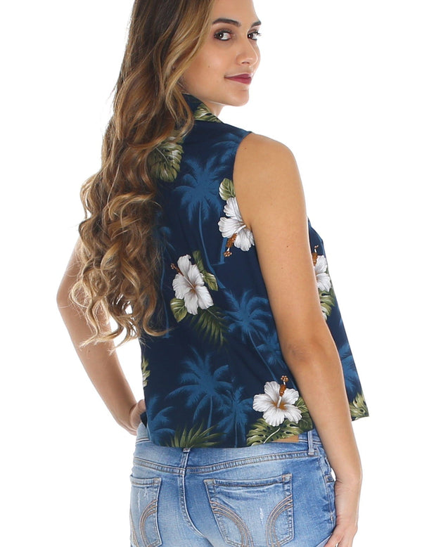 Ka Pua Floral Sleeveless Blouse