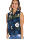 Ka Pua Floral Sleeveless Blouse
