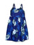Ka Pua Girls Bungee Straps Dress Navy