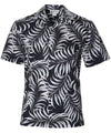 Ka'ena Point Aloha Shirt Black