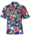 Kaia Aloha Shirt Navy