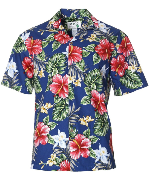Kaia Aloha Shirt Navy