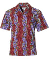 Kaimana Aloha Shirt Maroon