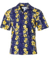 Kaimana Aloha Shirt Navy