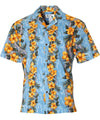 Kaimana Aloha Shirt Sky Blue