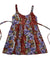 Kaimana Hawaiian Sundress for Girls Maroon