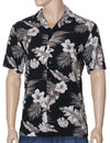 Kalama Hawaiian Shirt Black