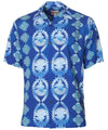 Kamamalu Resort Shirt Navy Hilo Hattie