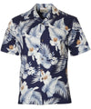 Kekoa Men's Hawaiian Shirt Navy