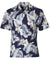 Kekoa Men's Hawaiian Shirt Navy