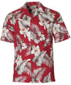 Kekoa Men's Hawaiian Shirt Red