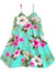Kiana Scarf Hem Dress for Girls Turquoise