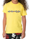 Kids T-Shirts ShakaTime Hang Loose Hawaii Yellow