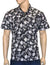 Kokomo Foliage Tailored Aloha Shirt Black