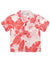 Lanai Boys Aloha Shirt Coral Two Palms