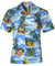 Landing in Hawaii Shirt Blue