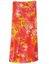 Full Size Large Sarong Cover-up Manoa Orange Orange