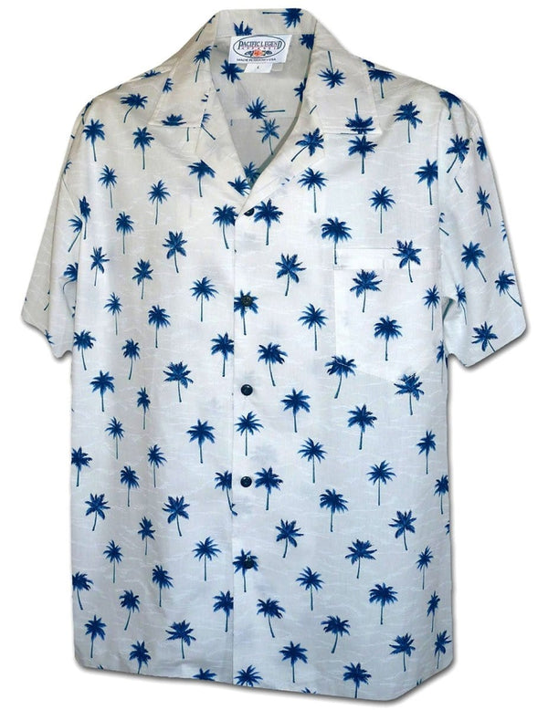 Las Vegas Palms Aloha Shirt Blue