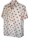 Las Vegas Palms Aloha Shirt Orange