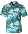 Life in the Deep Sea Hawaiian Shirt Aqua