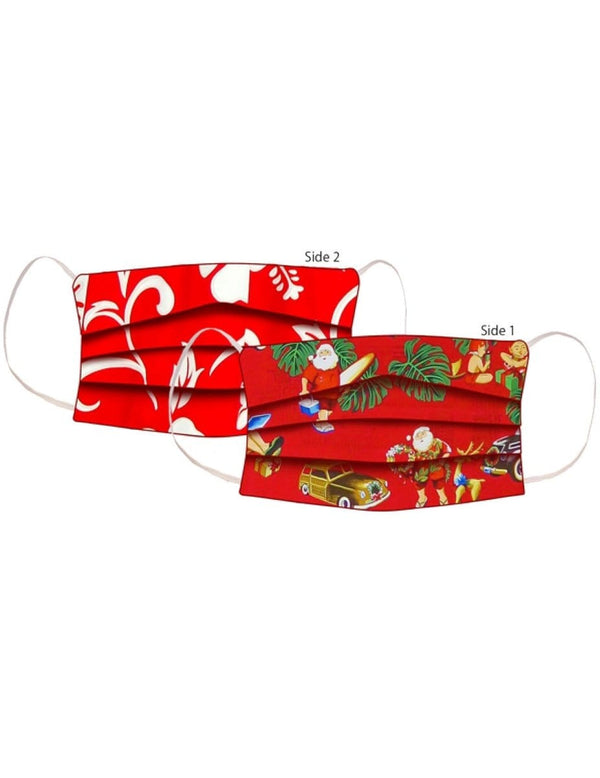 Limited Edition Holiday and Hibiscus Kaneohe Face Mask